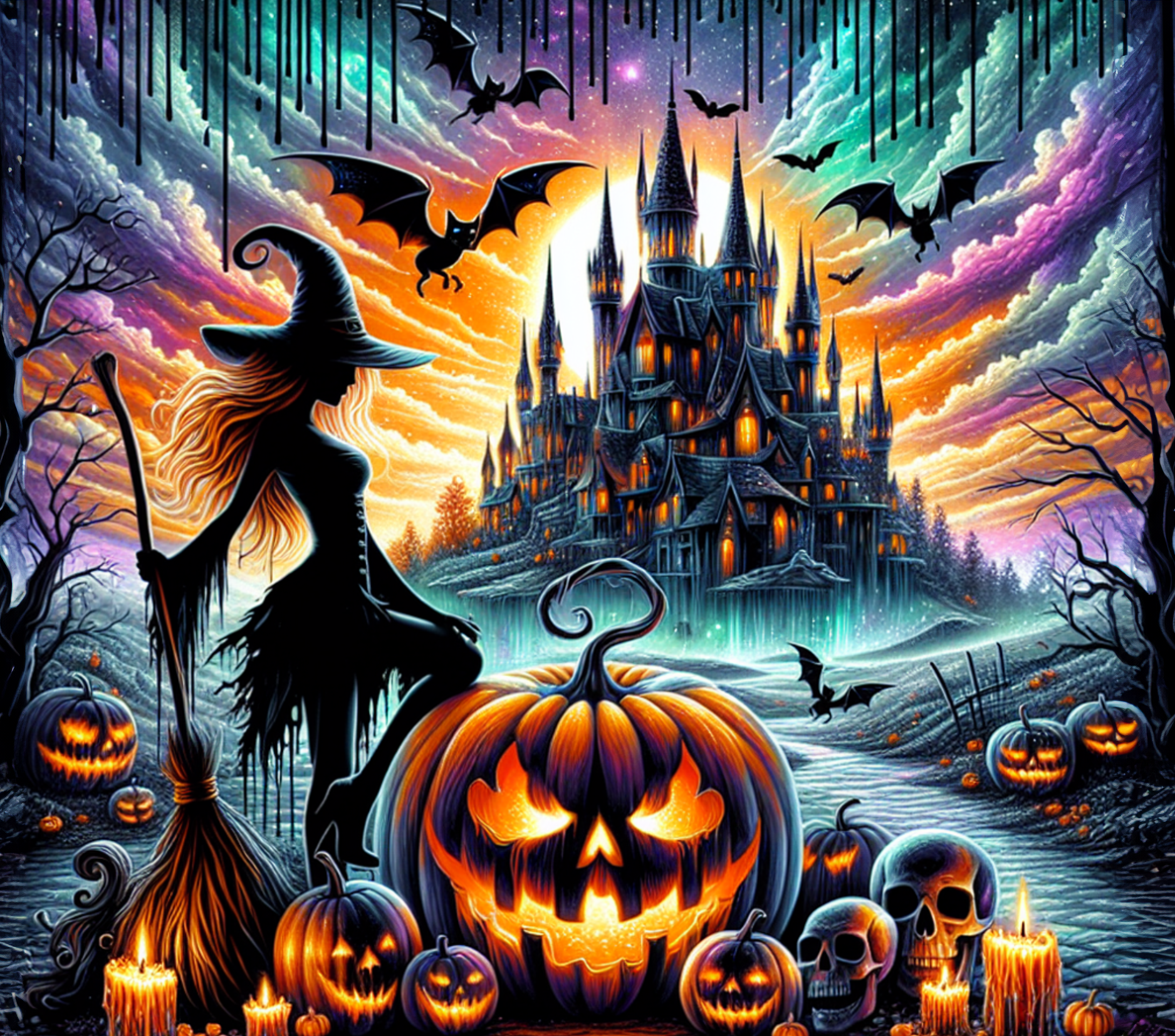 TUMBLER WRAP HAL 1 95 SpookyWitchWrap1