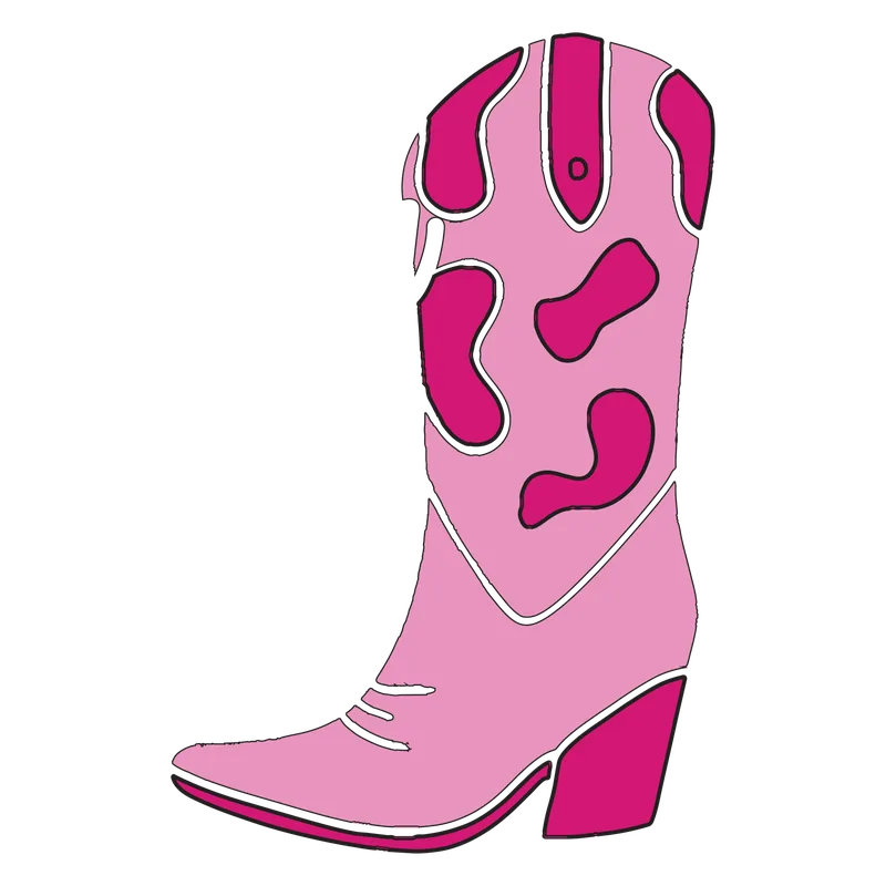 BCA 01  82   PINK BOOTS