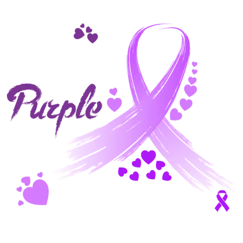 LUP 1 79 I WEAR PURPLE FOR