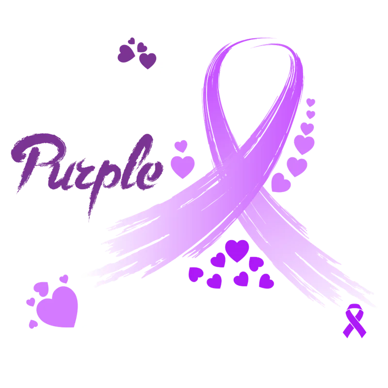 LUP 1 79 I WEAR PURPLE FOR