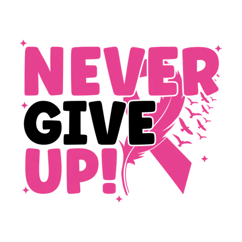 BCA 01  74   NEVER GIVE UP