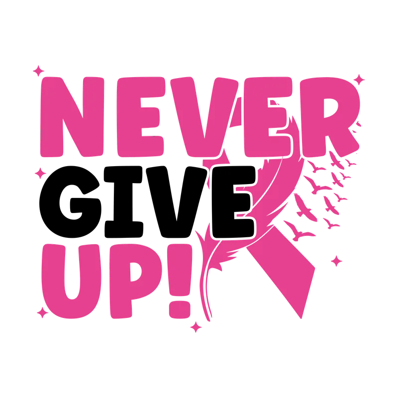 BCA 01  74   NEVER GIVE UP