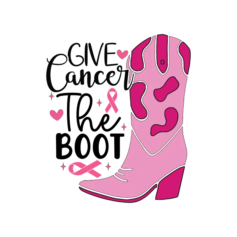 BCA 01  210 GIVE CANCER THE BOOT