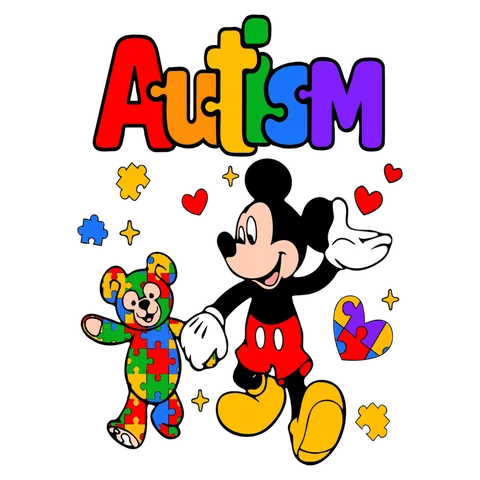 AUT 1 18 Mickey And Bear Friend