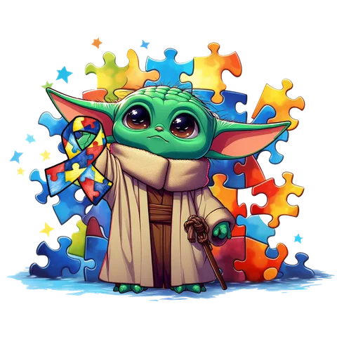 AUT 1 53 Baby Yoda Autism