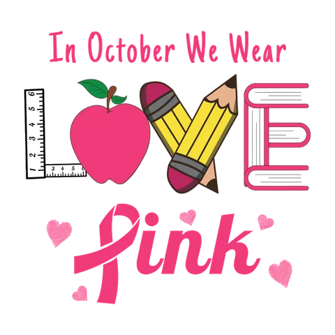 BCA 01  179 IN OCTOBER WE WEAR PINK